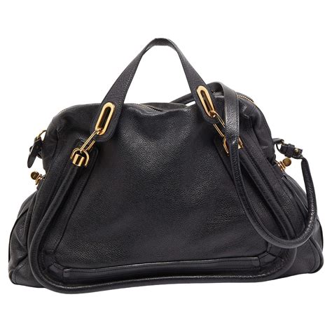 chloe paraty large dimensions|Chloe Paraty Large Shoulder Bag, Black.